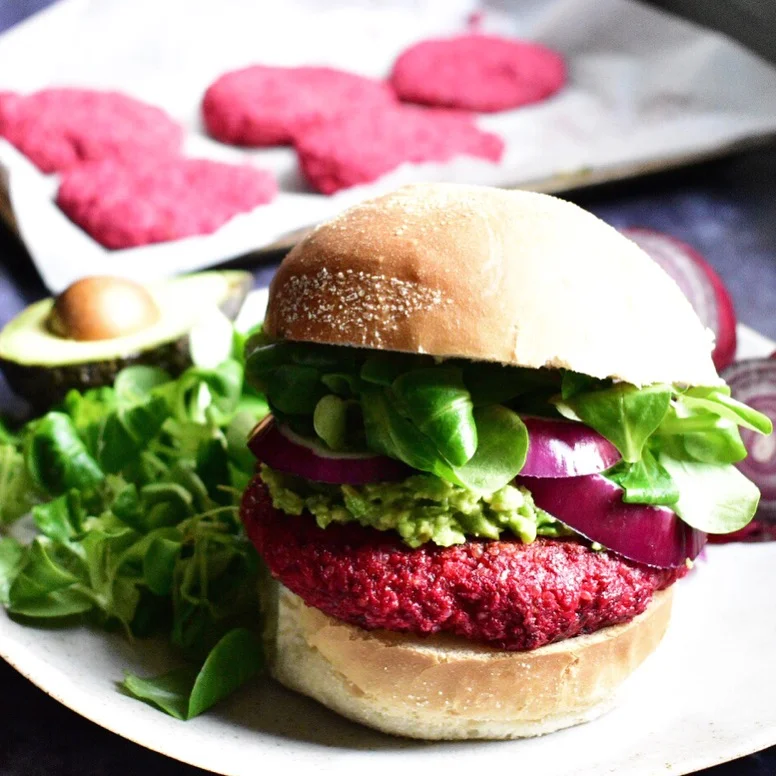 The Best Beetroot and Quinoa Vegan Burgers — Meat Free Fitness