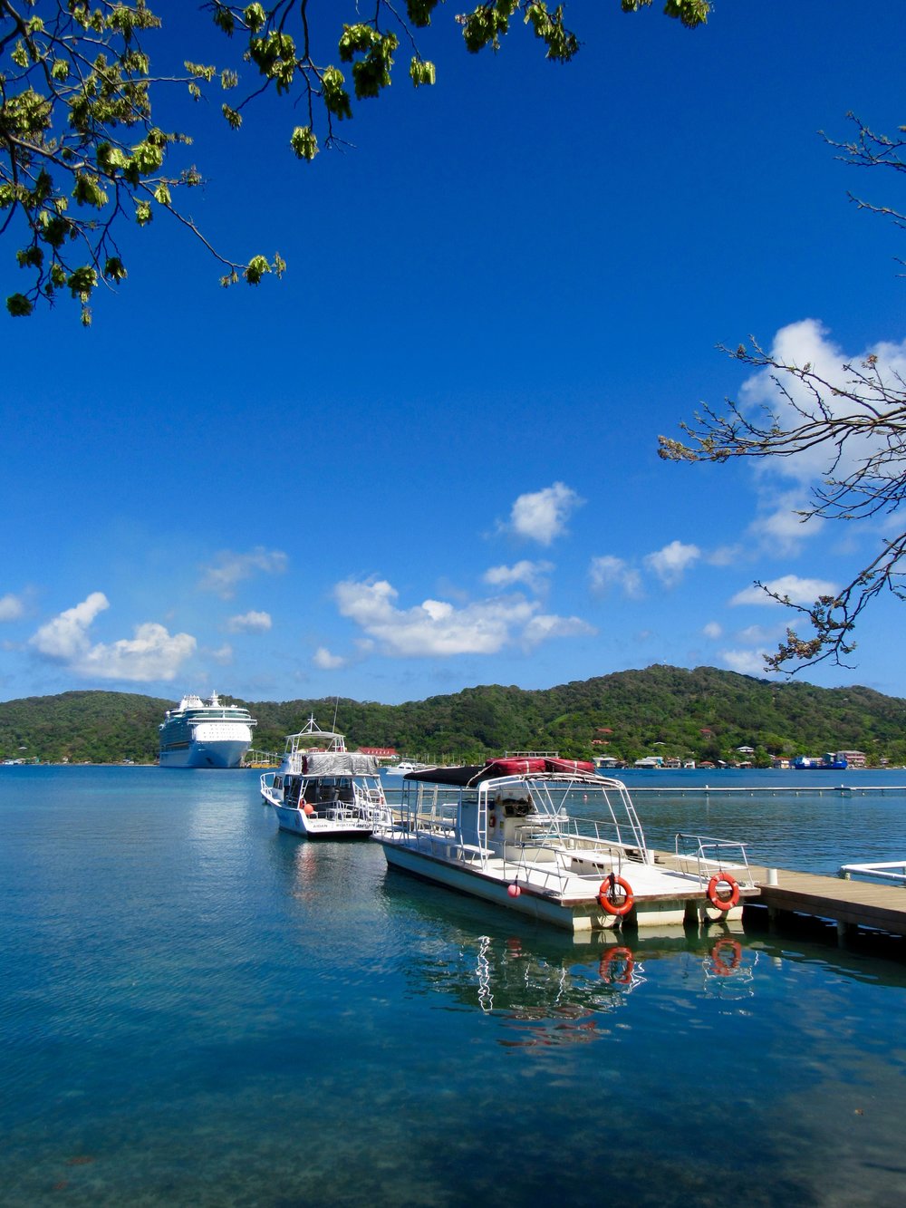 Docking at Maya Key