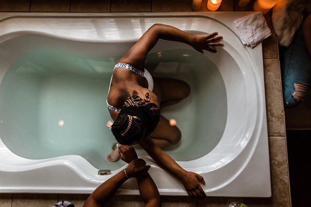 This is birth.

Meredith Westin | Minneapolis Birth and Postpartum Photographer + Filmmaker + Doula
.
@meredithwestinphotography | meredithwestin.com
.
[image description: an overhead view of a birthing person laboring in a tub. She tilts her head to