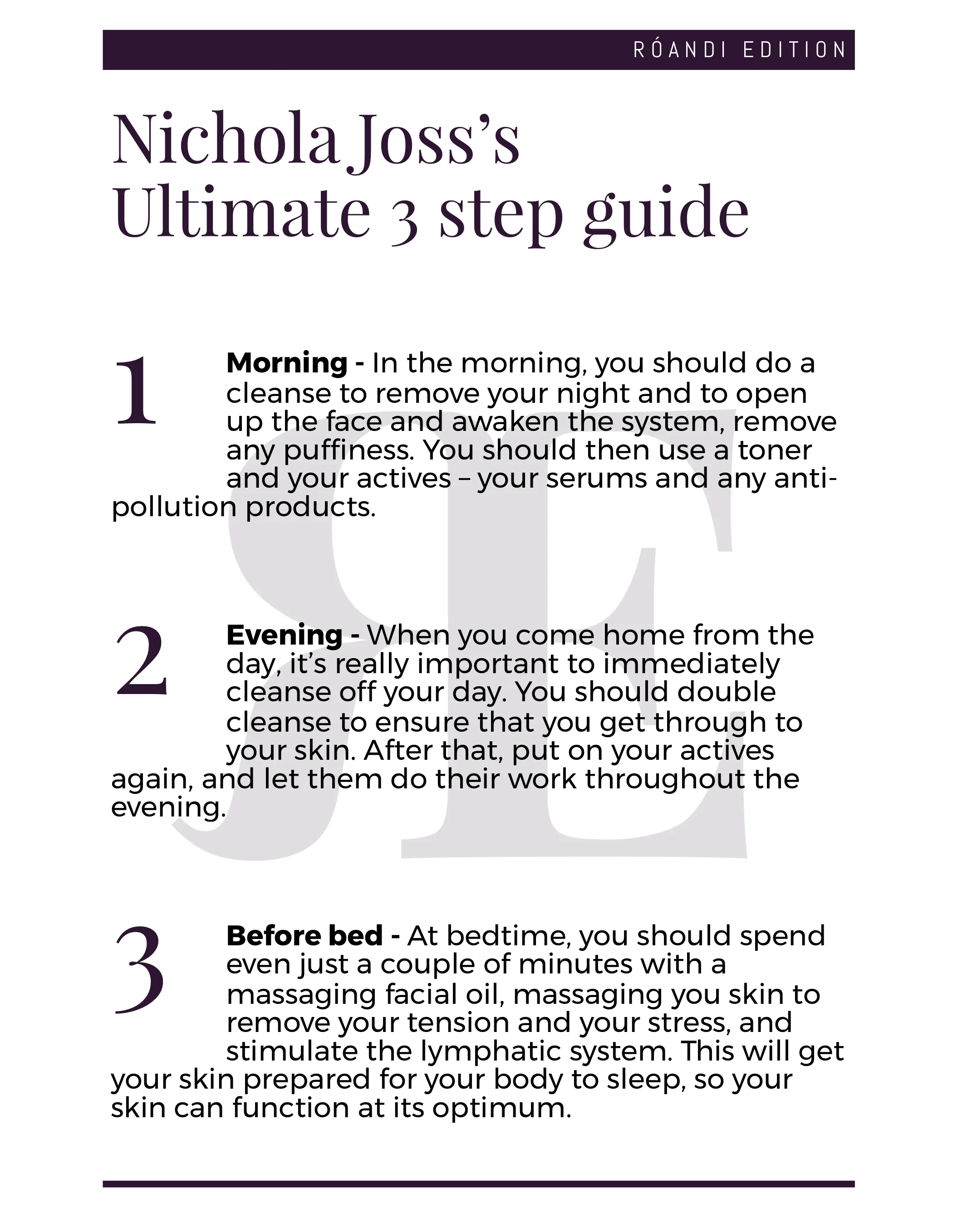 Nichola Joss’s Ultimate 3 step guide.jpg