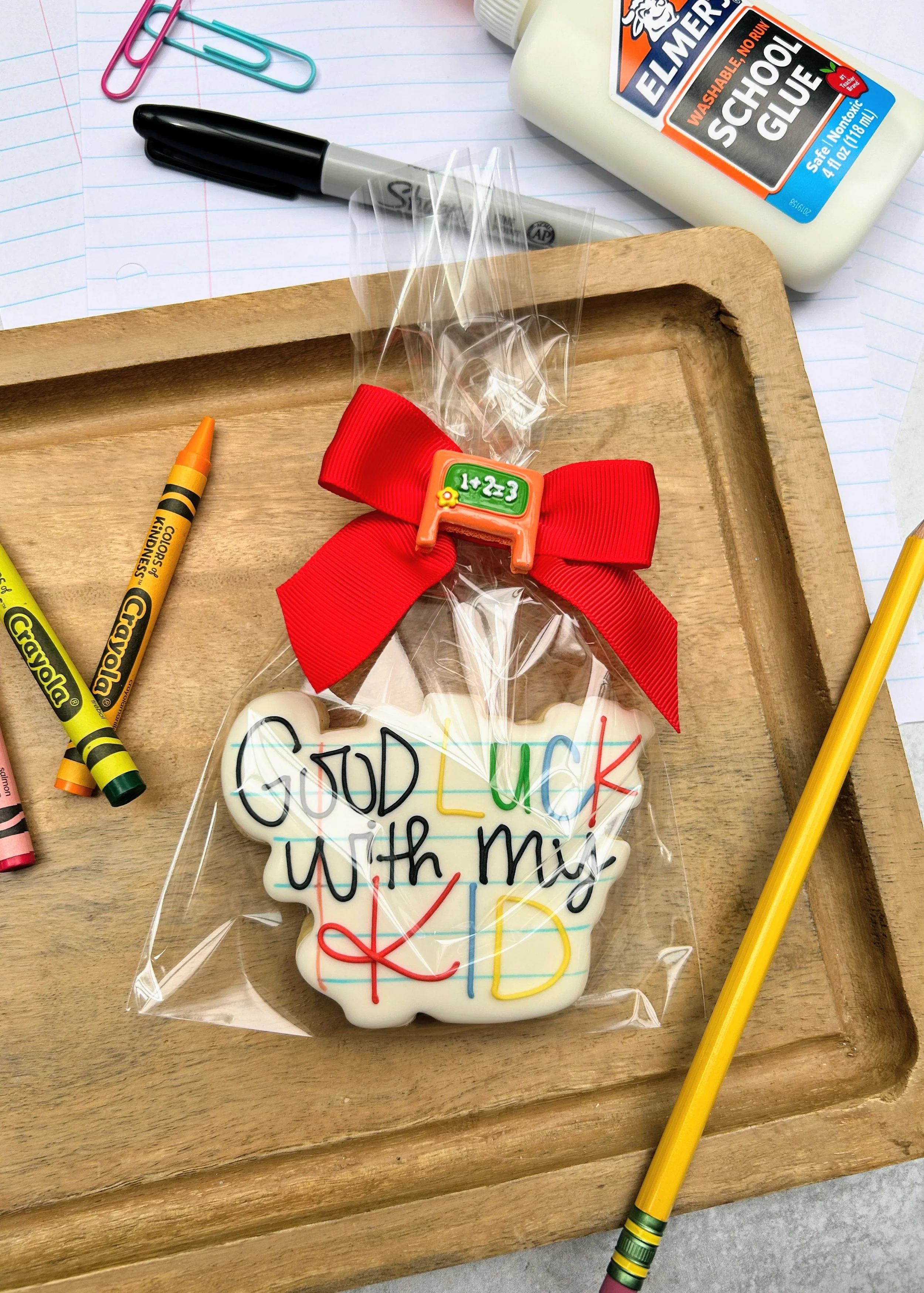 Good luck with my kid cookies.JPG