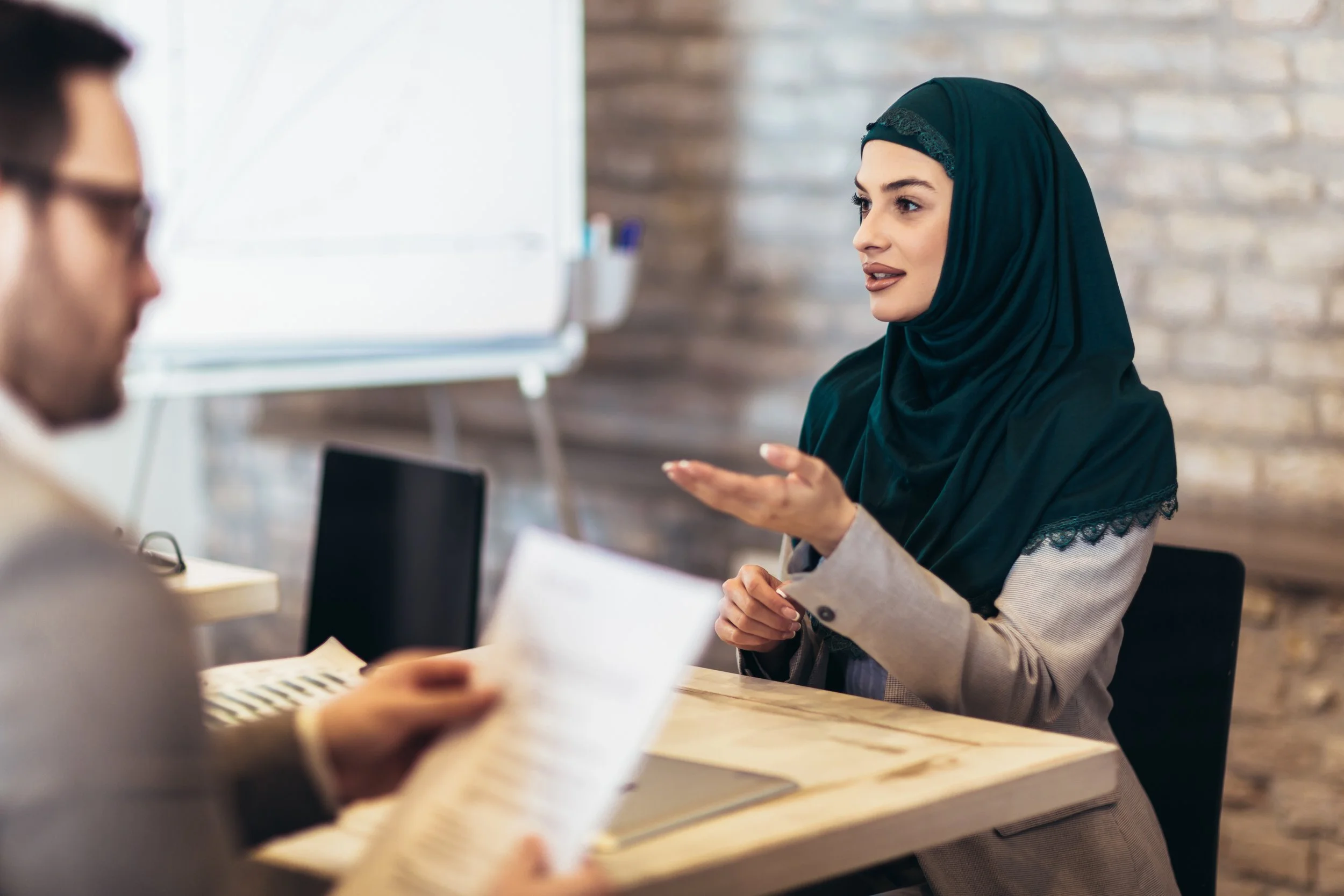 Interview the other; don’t interview yourself