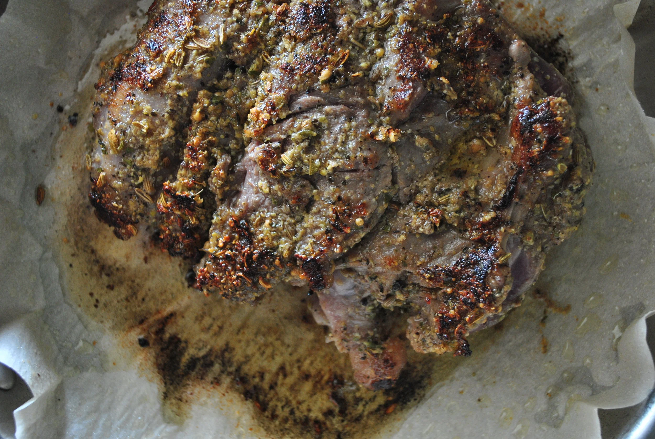 Fennel Covered Lamb