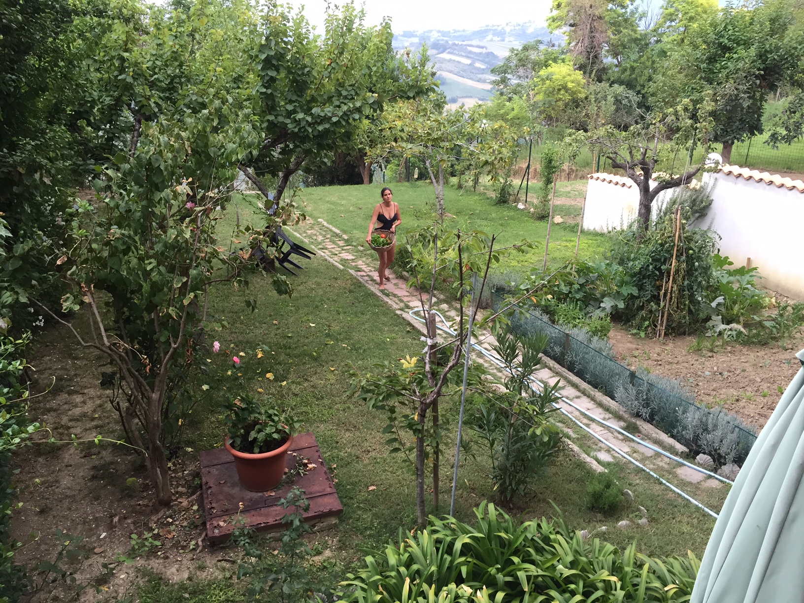 I asked Pierre to pick a picture for this post... This is in my family's house in Italy, where everything is amazing.