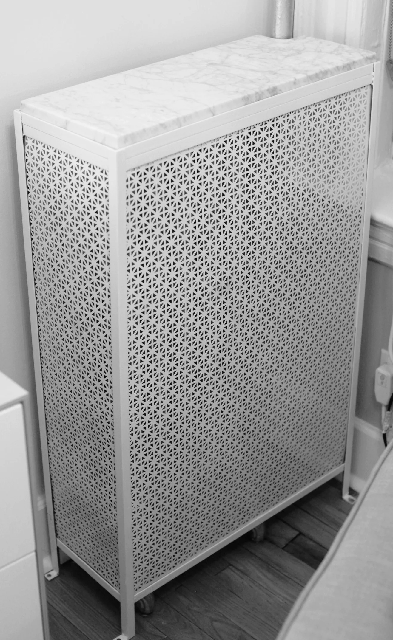 Custom Carrara Steel and Aluminum Radiator Cover 2017
