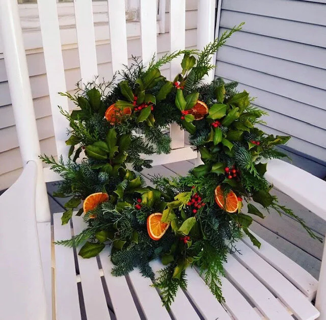 Sleigh the Holidays Wreath Making Class at 3:00