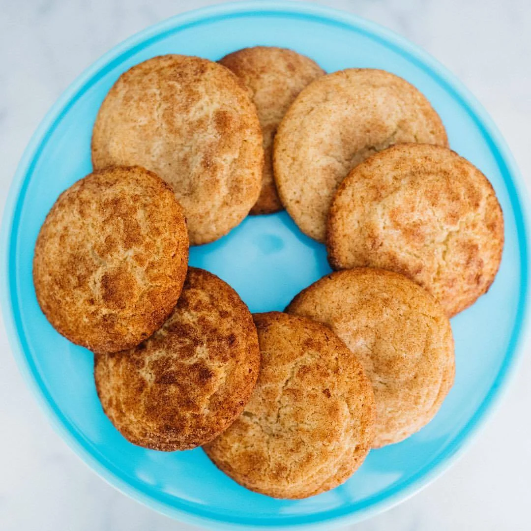 When we say American classics, we mean it. Try this Snickerdoodle cookie! A delicious cinnamon sugar cookie, perfect for any season.