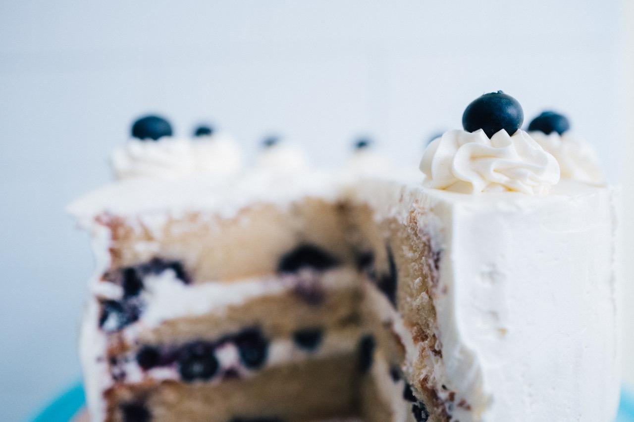 Look inside our fruity layer cakes for berries and more!