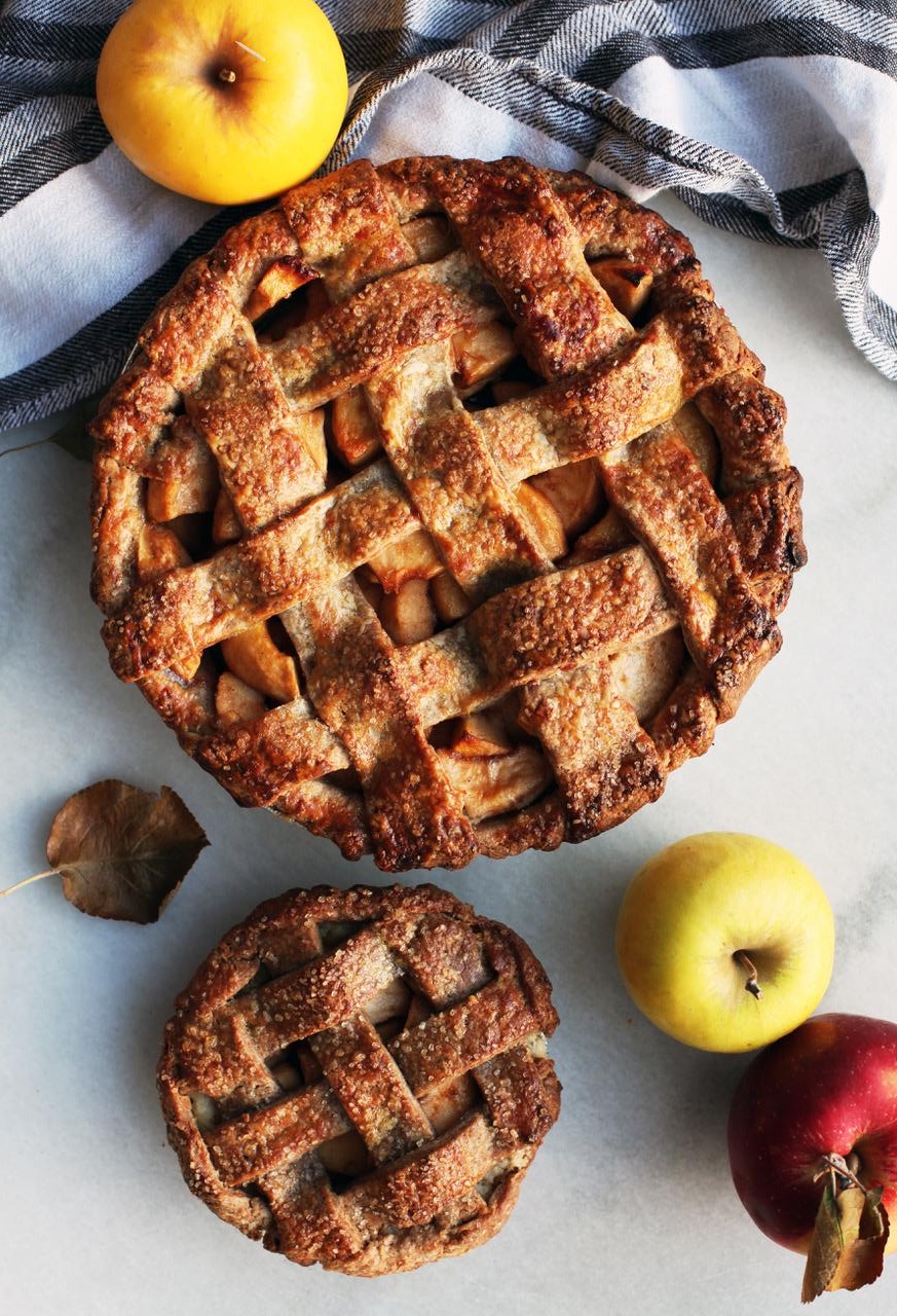 Pies here come in two sizes: individual, or super-sized to share with friends!