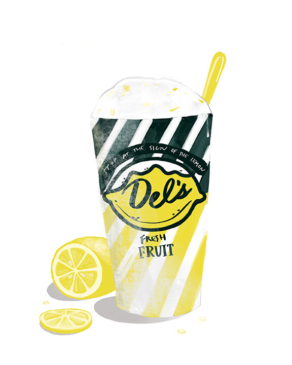 Del's Lemonade, a Rhode Island Treat