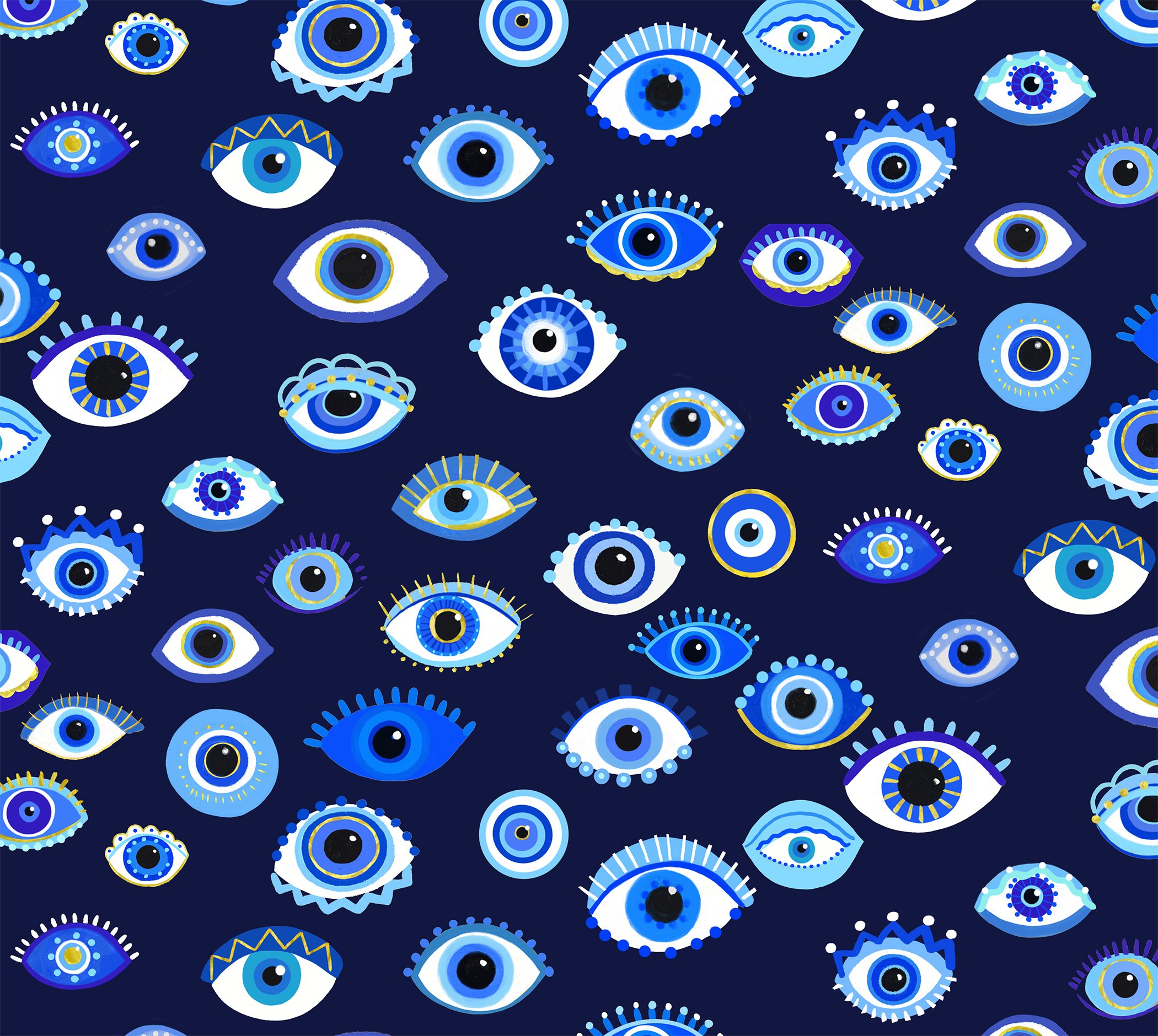 Evil Eyes pattern