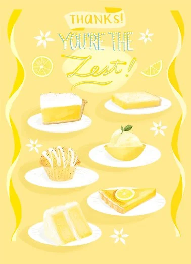 Thanks, You're the Zest!
