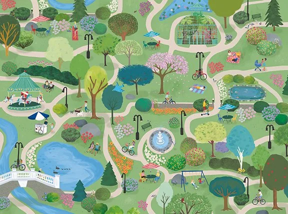 City Park Puzzle, Client: Werkshoppe