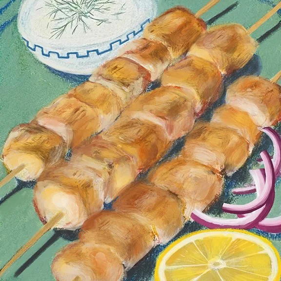 Chicken Souvlaki