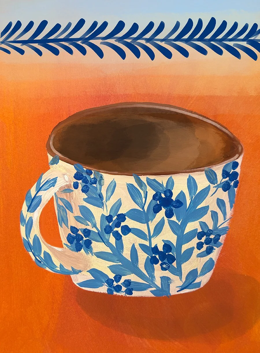 Santorini Coffee Mug