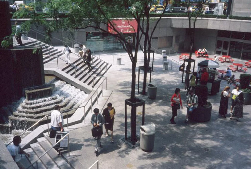 Landmarked Sasaki fountain at Citicorp demolished