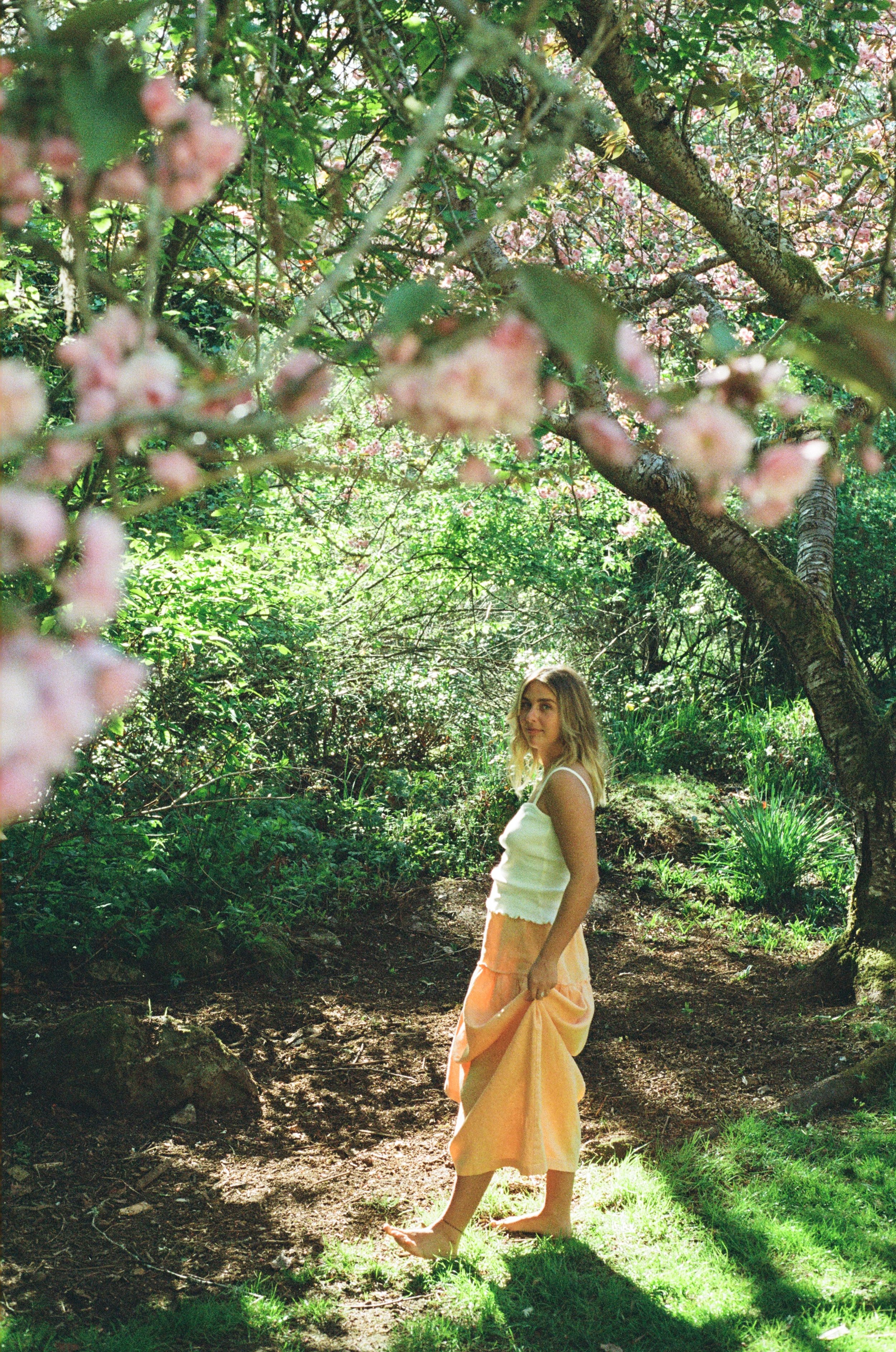 Emma in the Long Aurla Skirt