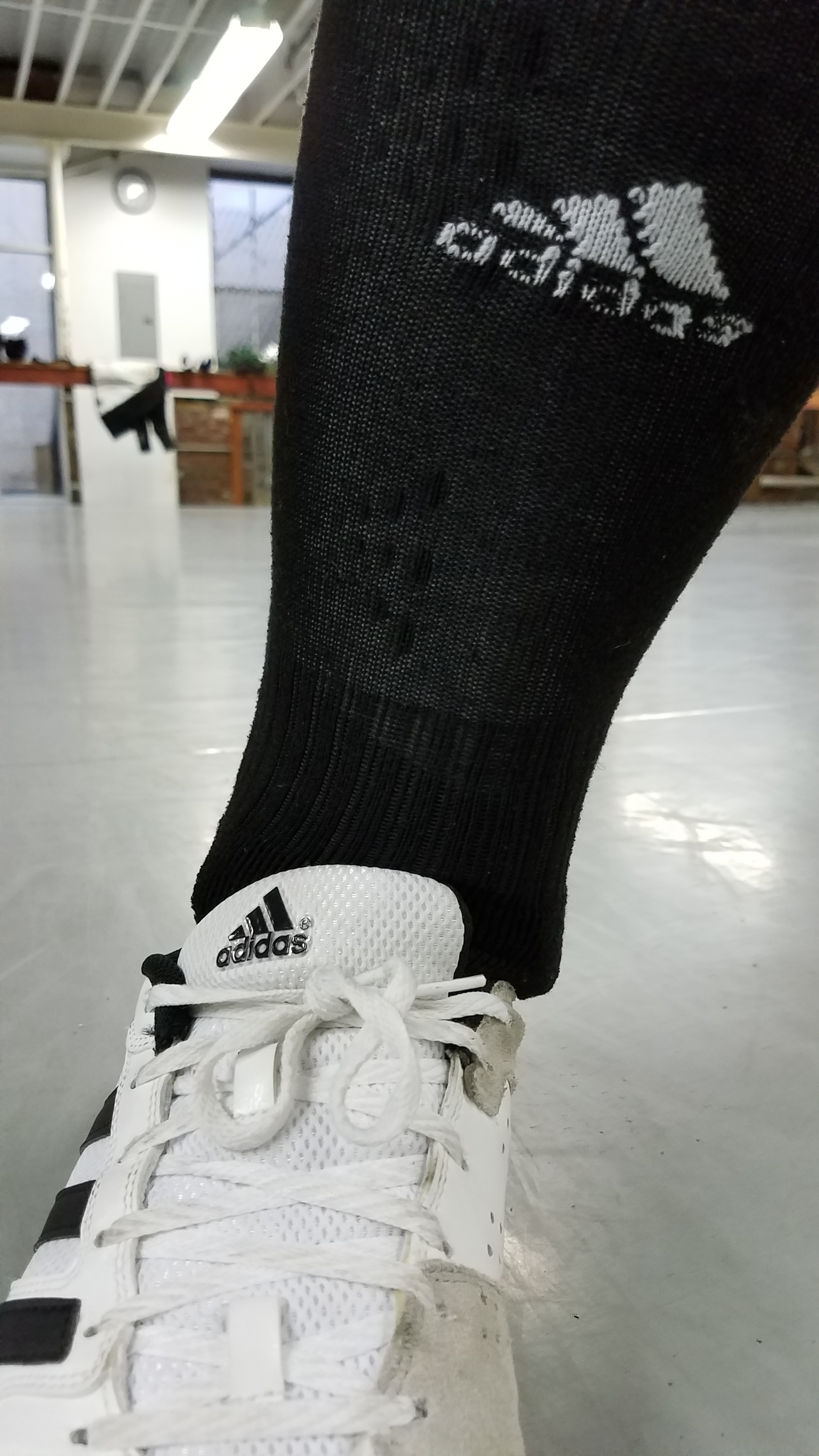 Editor: The ankle protection is extremely comfortable and hasn't rubbed against any of the 3 pairs of shoes I've worn with them.