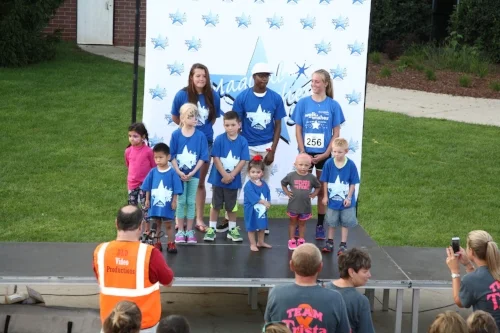 These are wish kids that attended the 2016 event.