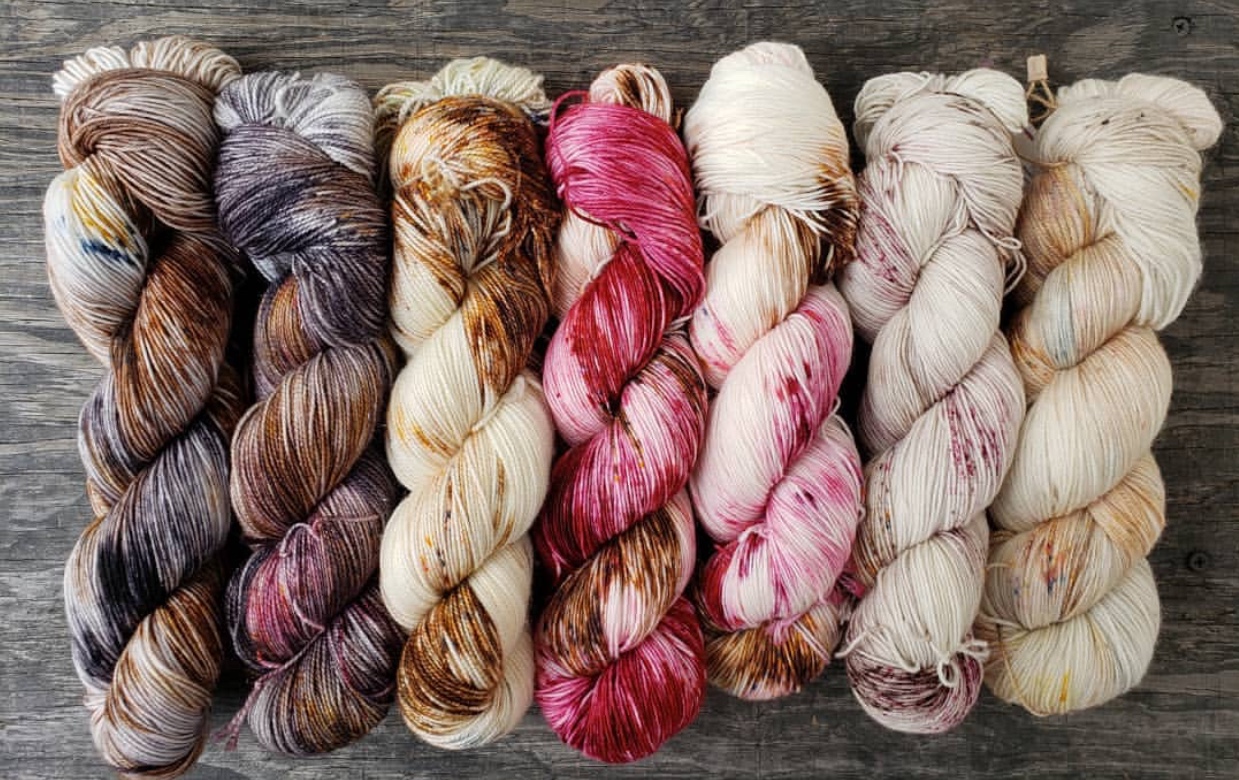 Tanya of cornbreadandhoney’s beautiful colorways