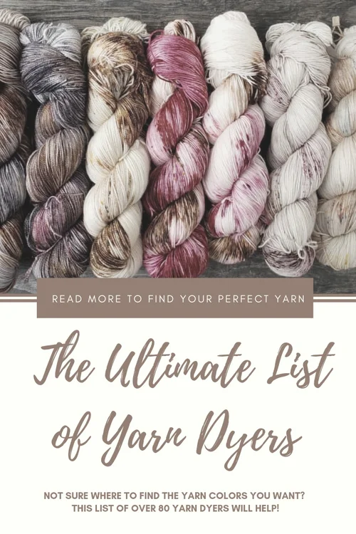 The Ultimate List Of 99 Of The Most Talented Yarn Dyers On Instagram