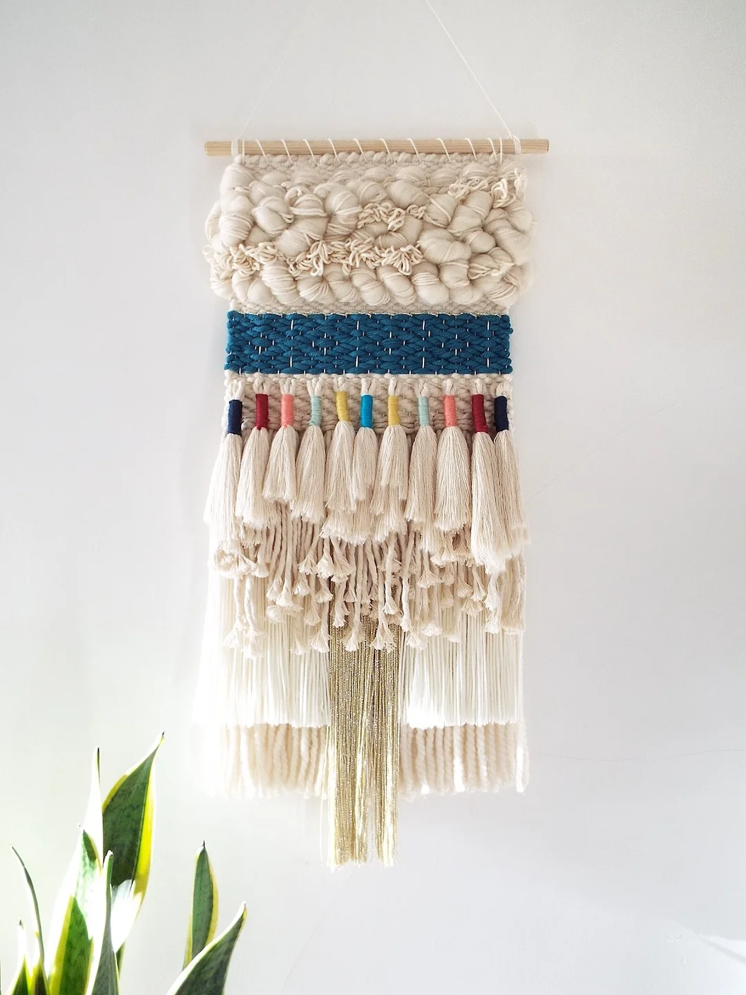 On The Loom : A Modern Weaving Tapestry