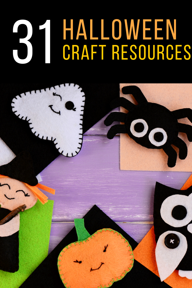 31 Websites to Plan for Halloween Crafts for Kids