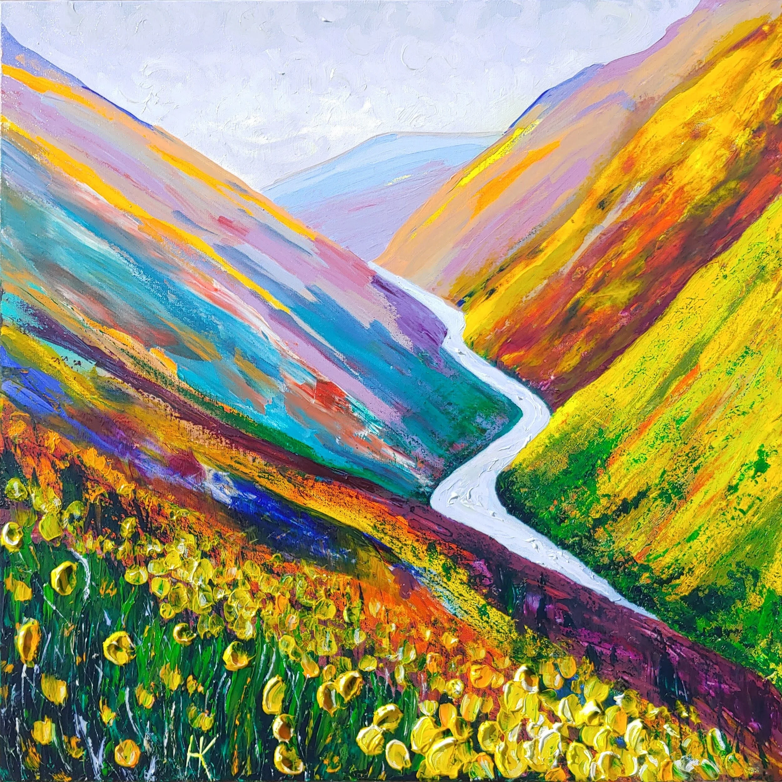 Painting with Art by Natasha Kavenski