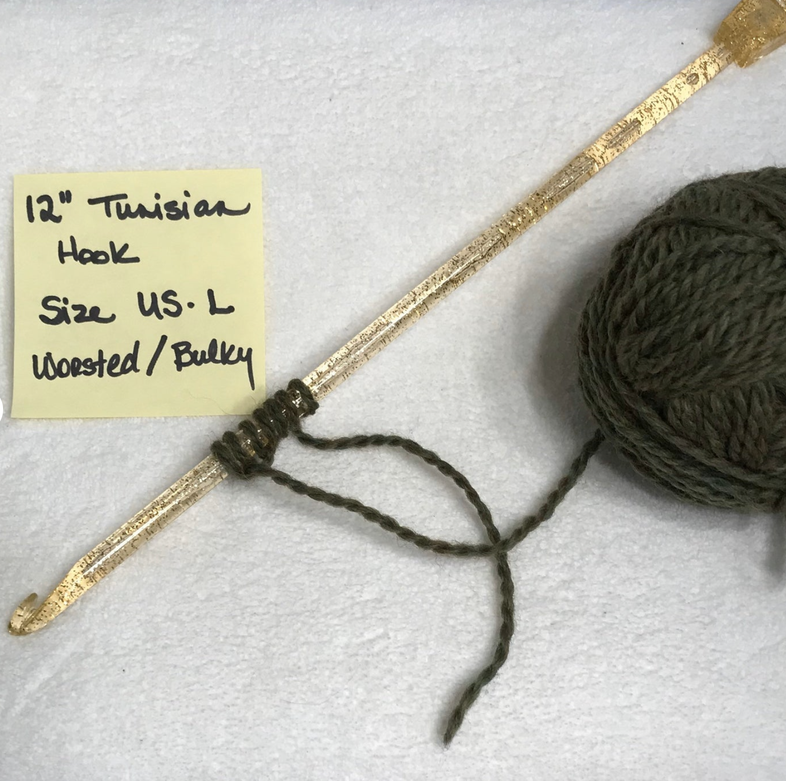 Addi Extra Long 12 Afghan Crochet Hook