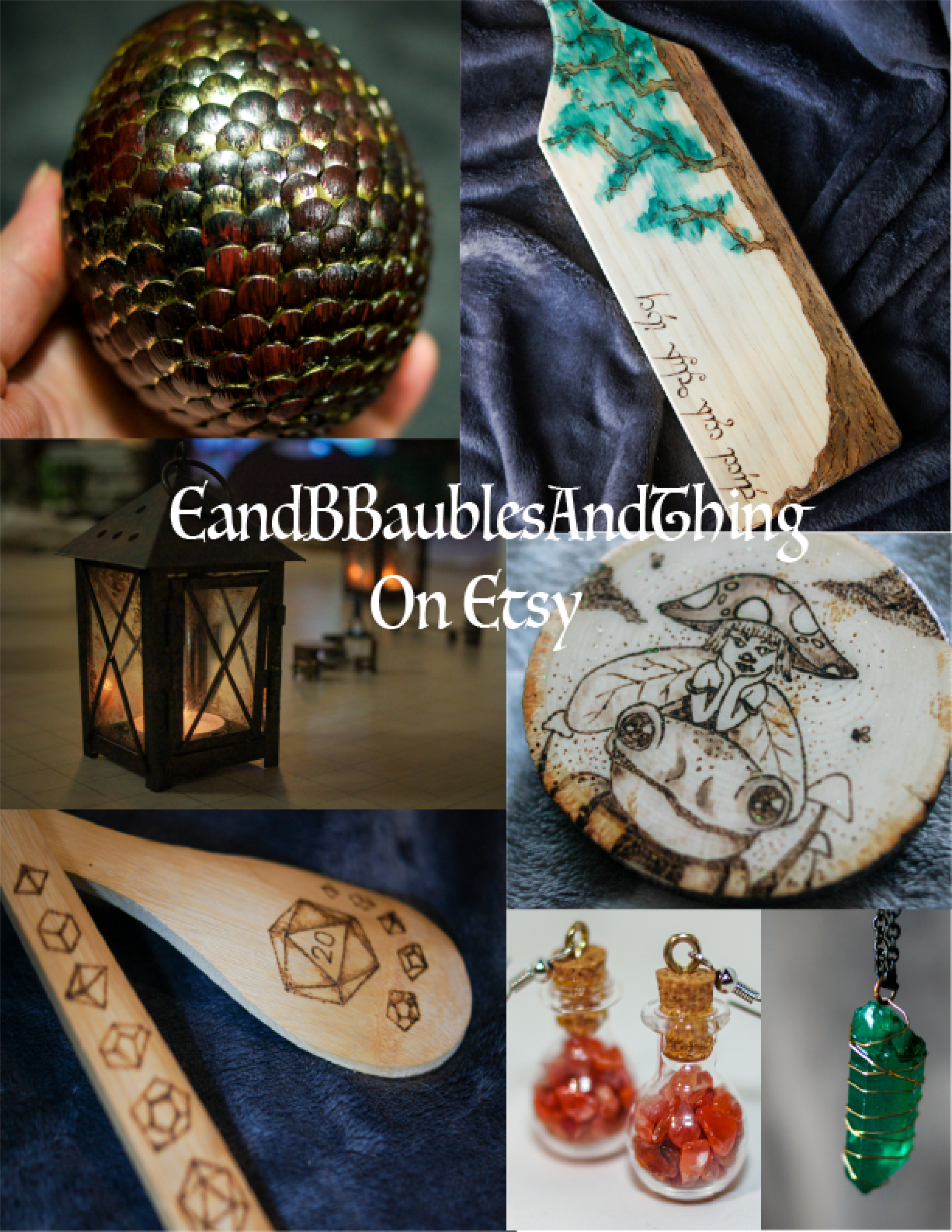 Wood Burning and Much More with EandBBaublesandThings!