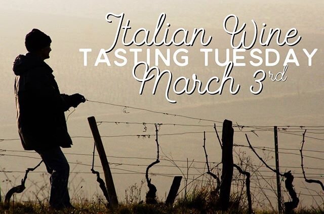 Come kick off Wine + Food week with a bang. We will have an all tuscan lineup from Pakravan Papi Winery. $10 let&rsquo;s you taste through an awesome Italian lineup 5:30-7:30 March 3rd #drinktuscany