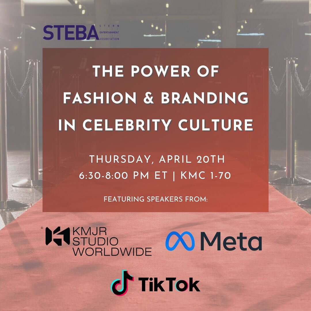 Are you interested in learning more about the fashion world within the entertainment industry? Join our guests from TikTok, Meta, and PR Agency KMJR Studio Worldwide to hear their advice from celebrity influence to campaign strategy in the ever-chang