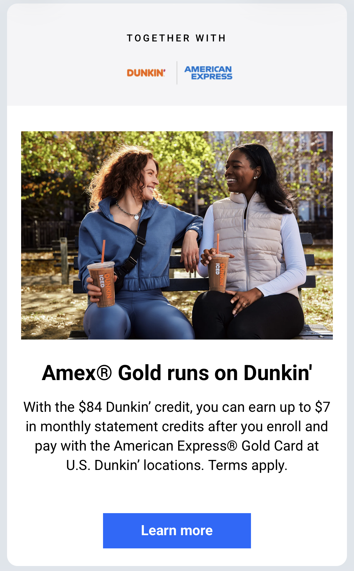 The Points Guy_Newsletter_Dunken and American Express Partnership_Mobile.PNG.PNG