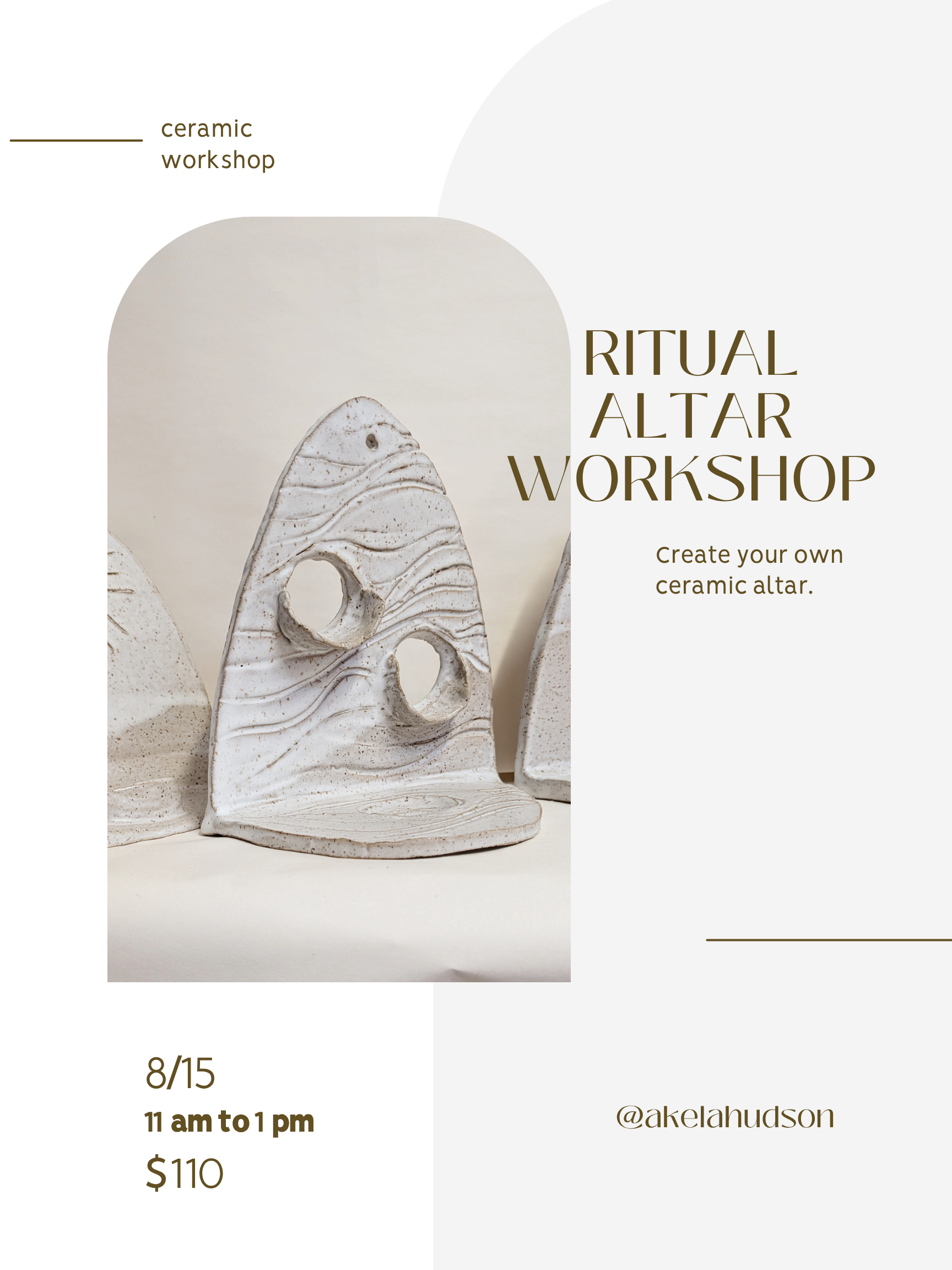8/15 Ritual Altar Workshop (11:00 am - 1:00 pm)