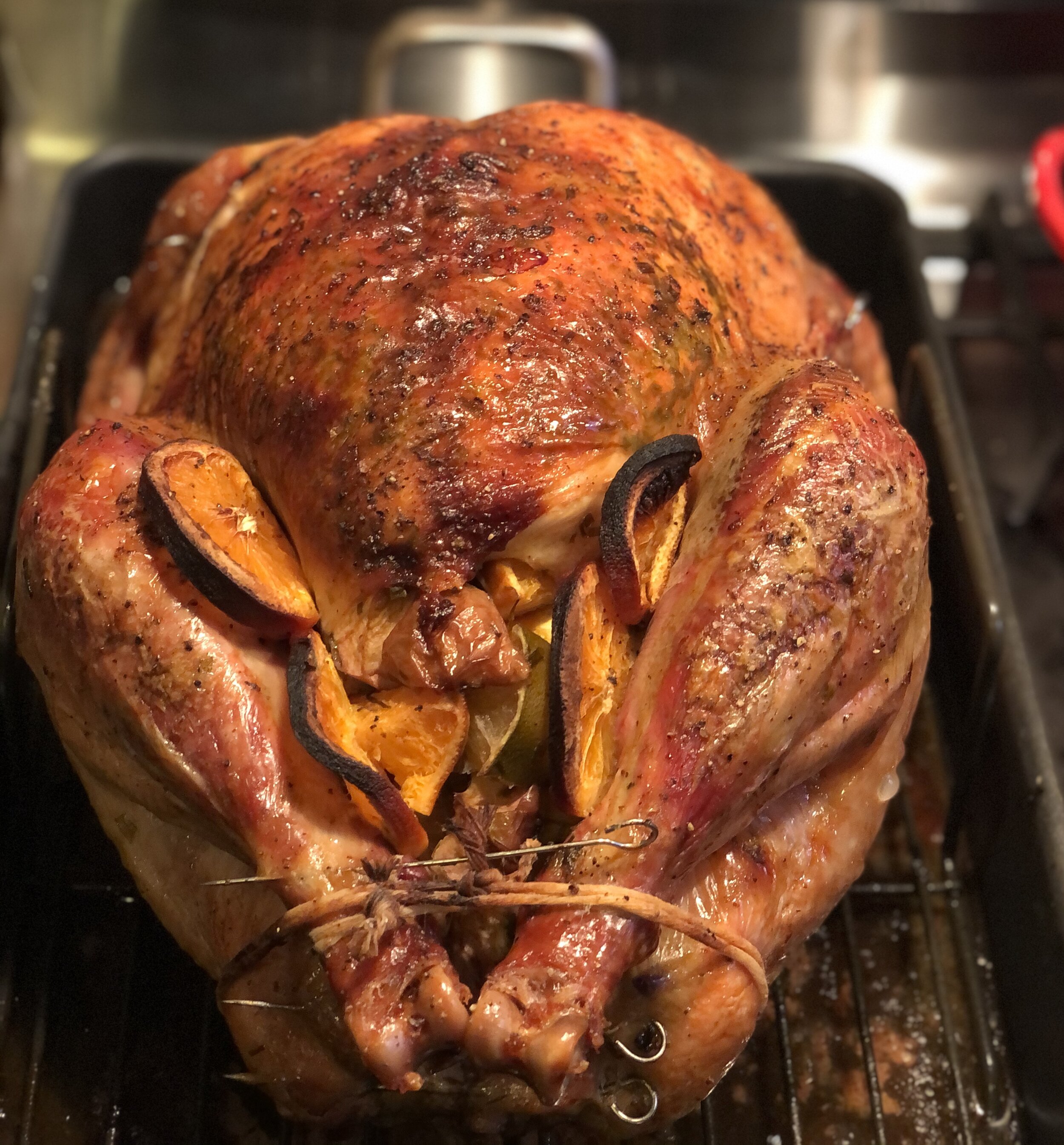 Thanksgiving turkey w GGG pepper jelly.jpg