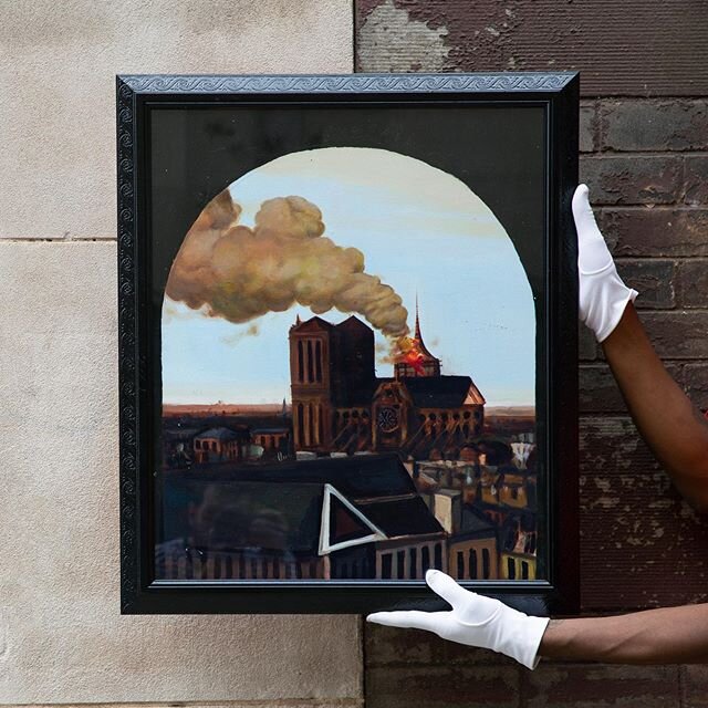 Notre Dame on Fire. I have to say, I had mixed feelings about this. The black side of me was thrilled... the non racist side of me felt bad for them and their history... how should I feel? They burned all of my peoples things down so should I really 