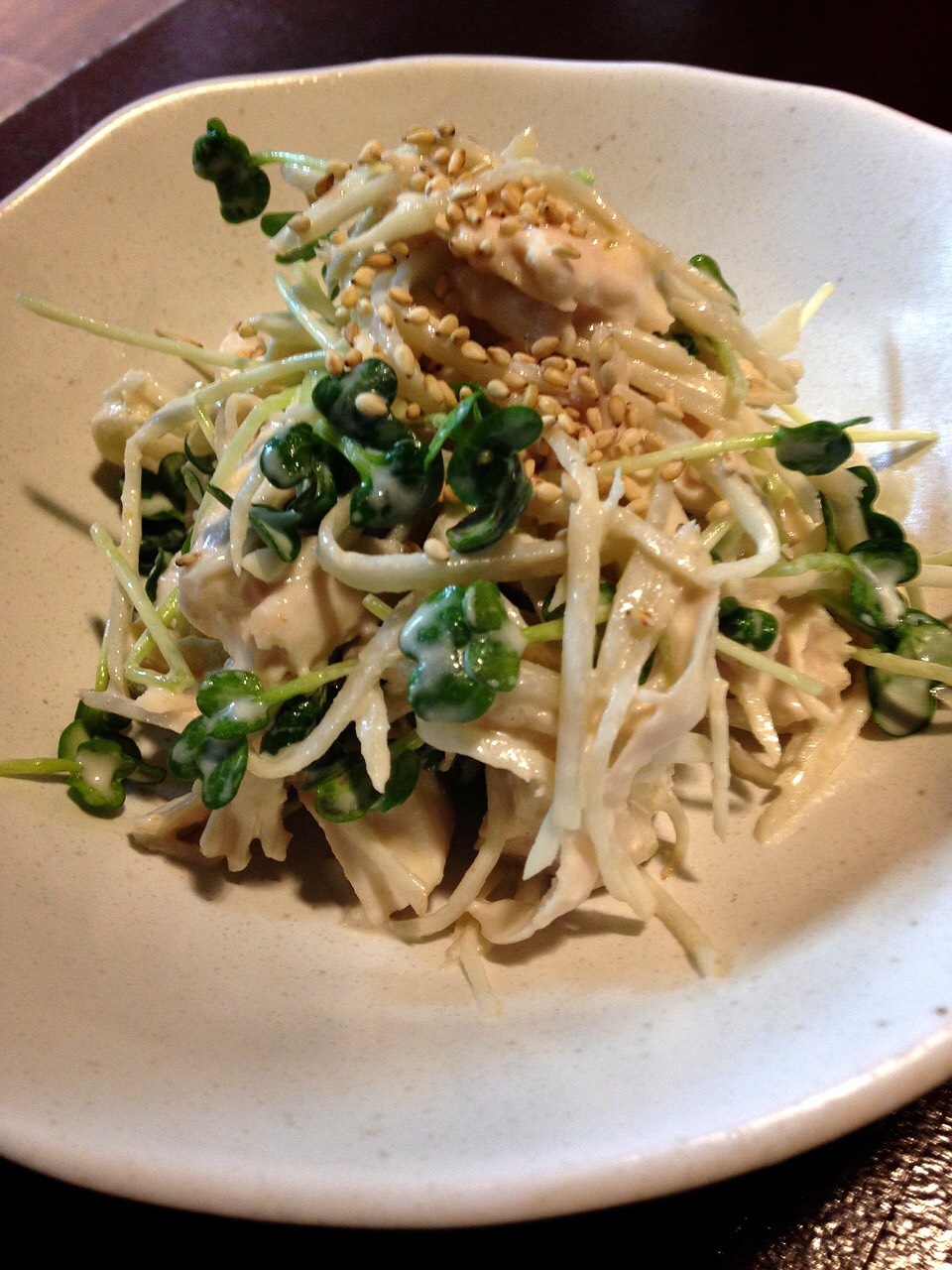 鶏ごぼうサラダ 400円