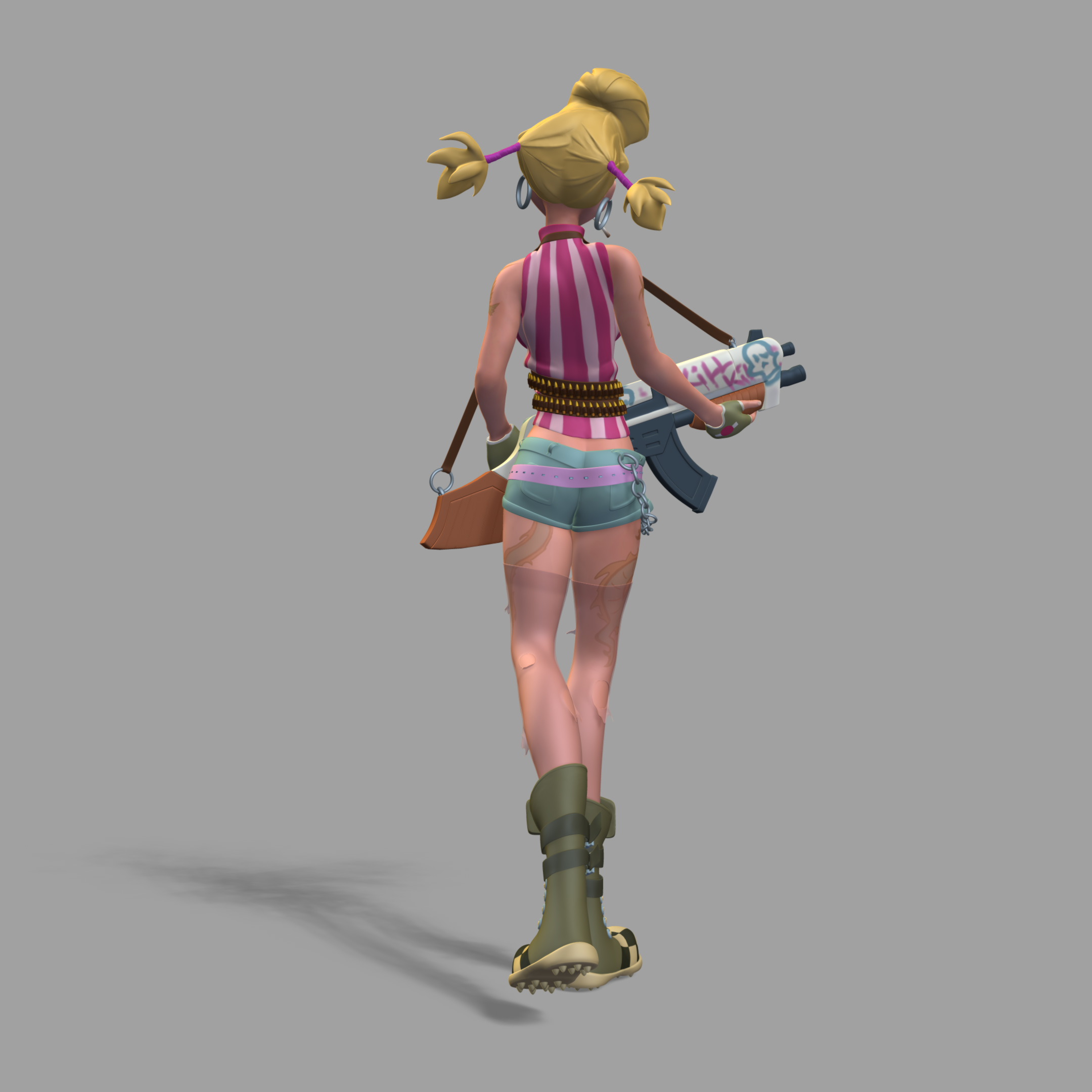 Lollipop Chainsaw render