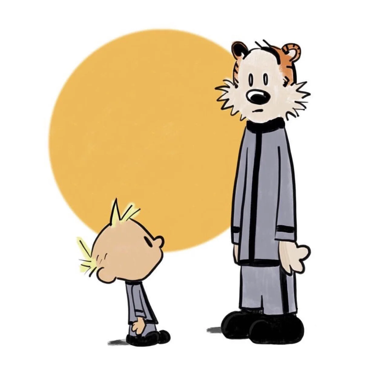 CDTs Calvin &amp; Hobbes | 8x10 Print