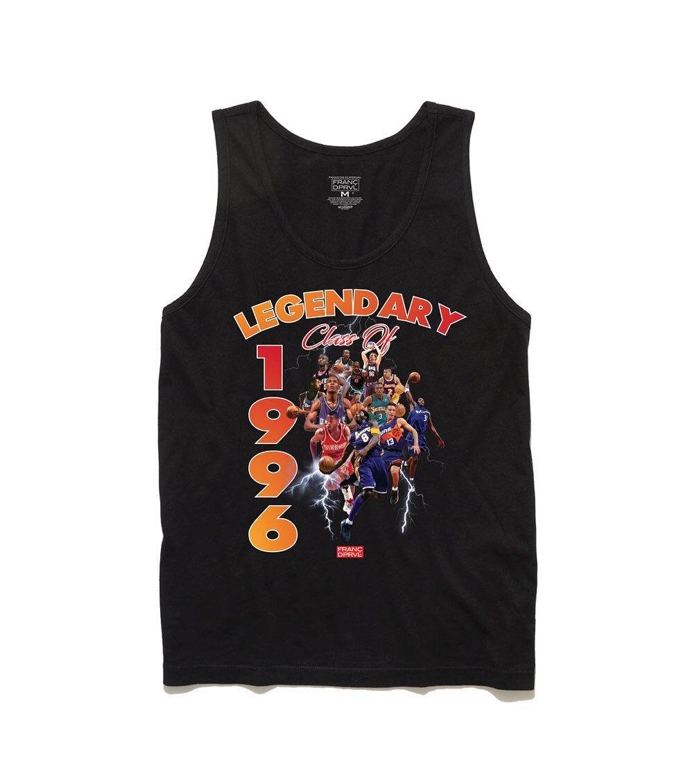 Let&rsquo;s talk about it! LEGENDARY CLASS &lsquo;96 TANK available online now! Very limited release! 

Shop now www.FRANCOISDUPERVAL.com
#FRANCDPRVL #francoisduperval

#espn #nbanews #basketballislife #outfitoftheday #lakers #michaeljordan #hypebeas