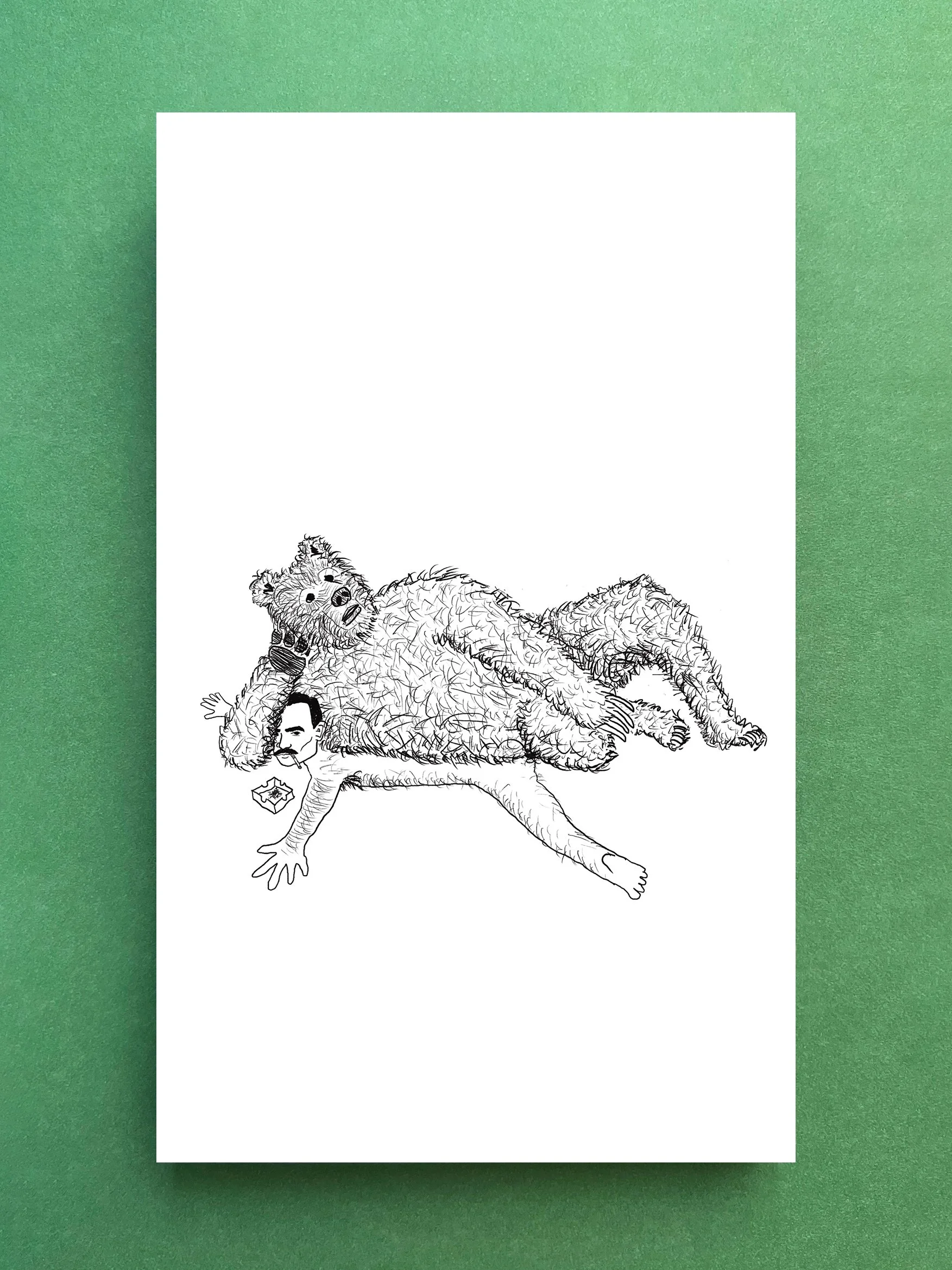 Prompt: Draw a bear