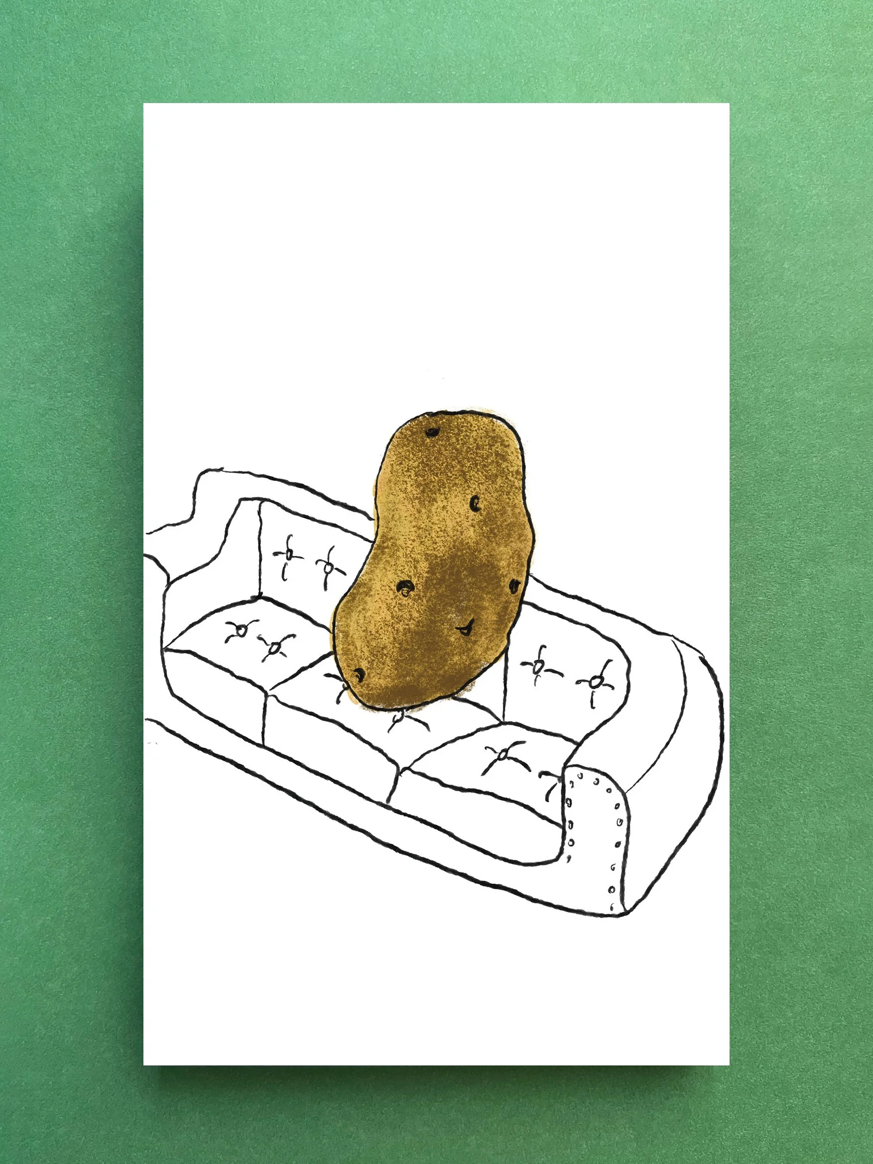 Prompt: A potato