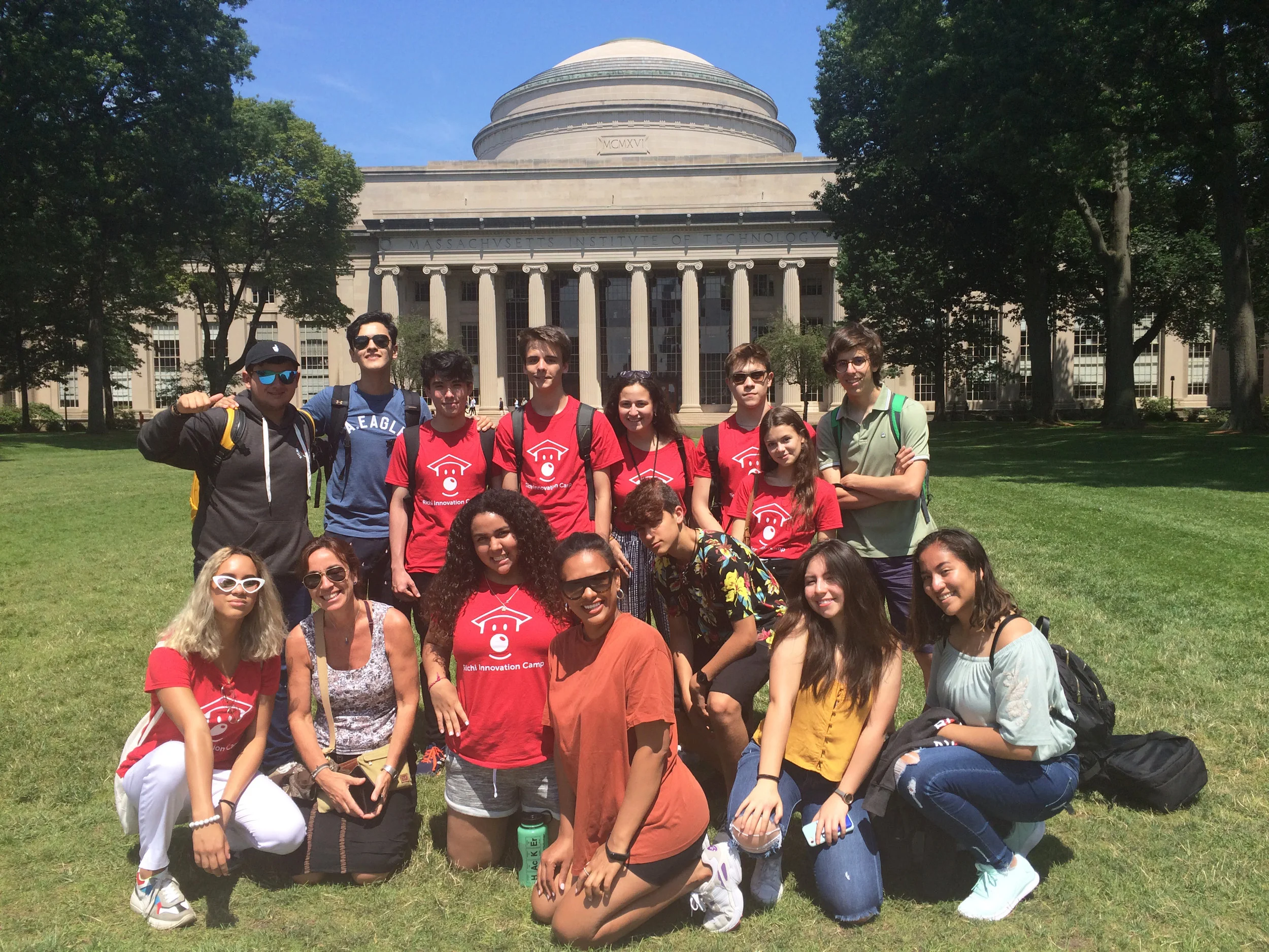 The Innovators on the beautiful MIT campus
