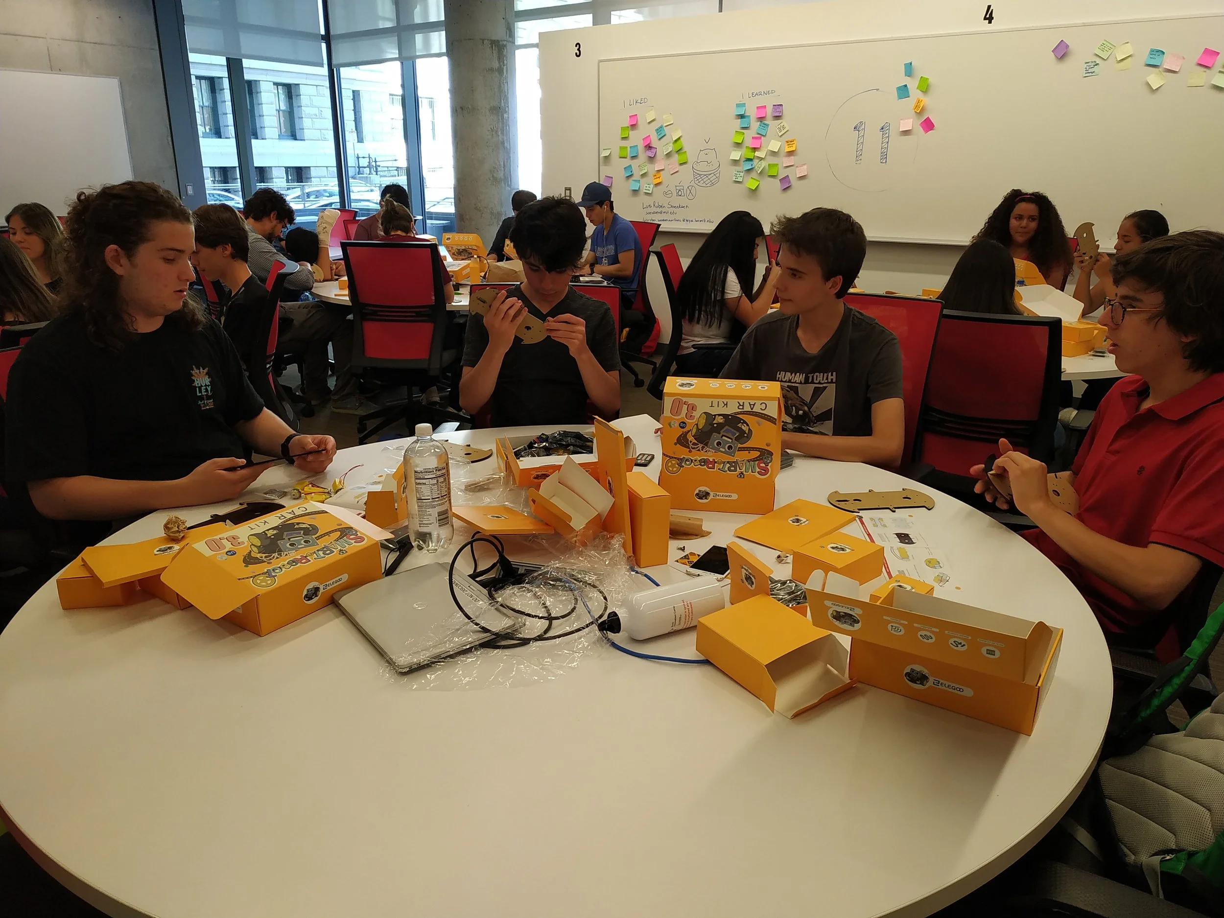 The Innovators build their own personal robots!
