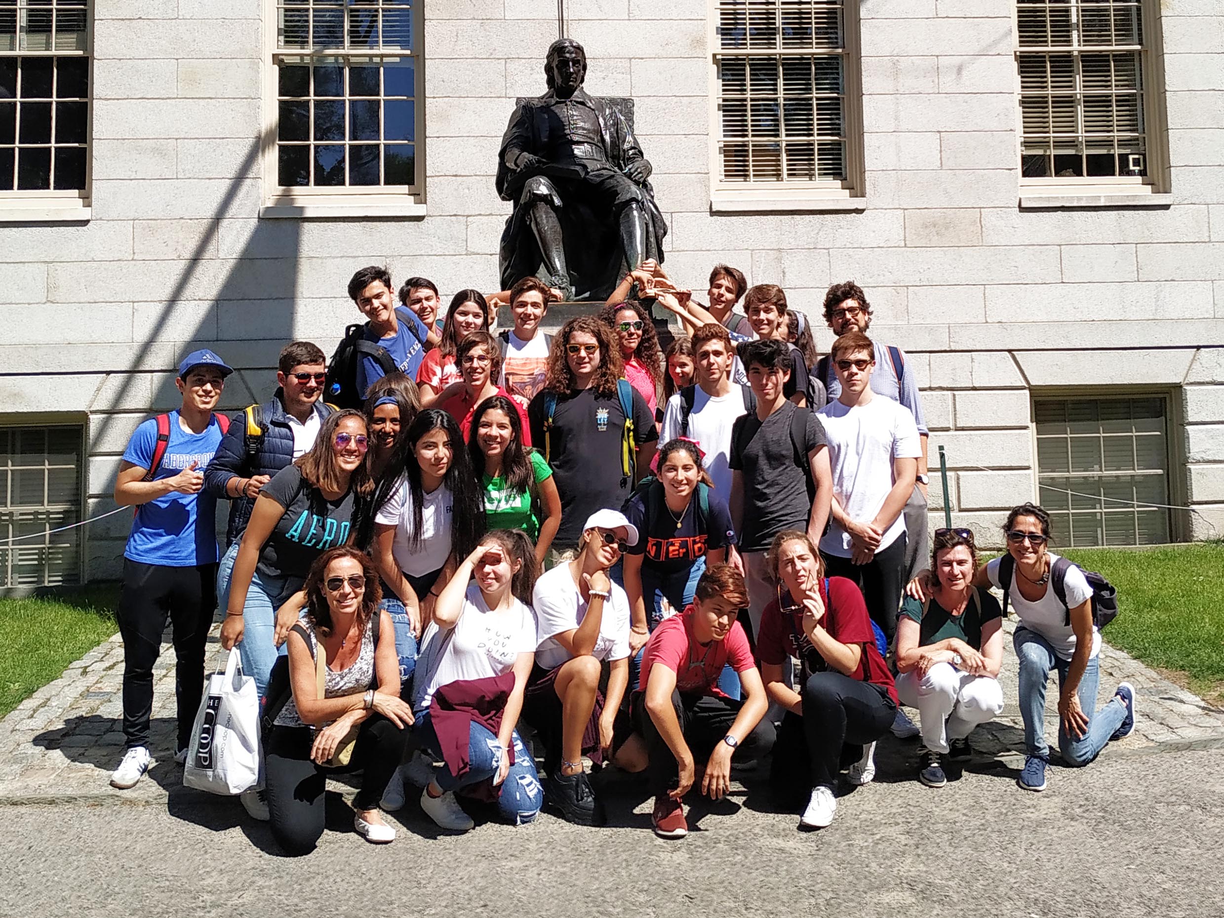 The Innovators visiting Harvard University