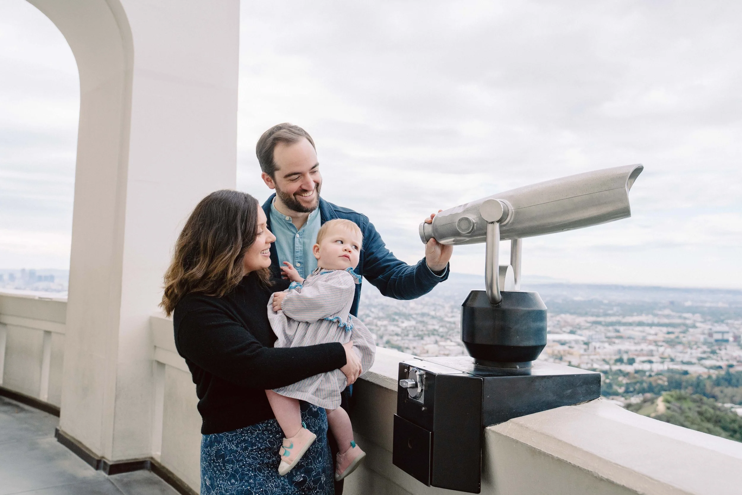 Griffith Observatory Family Session
