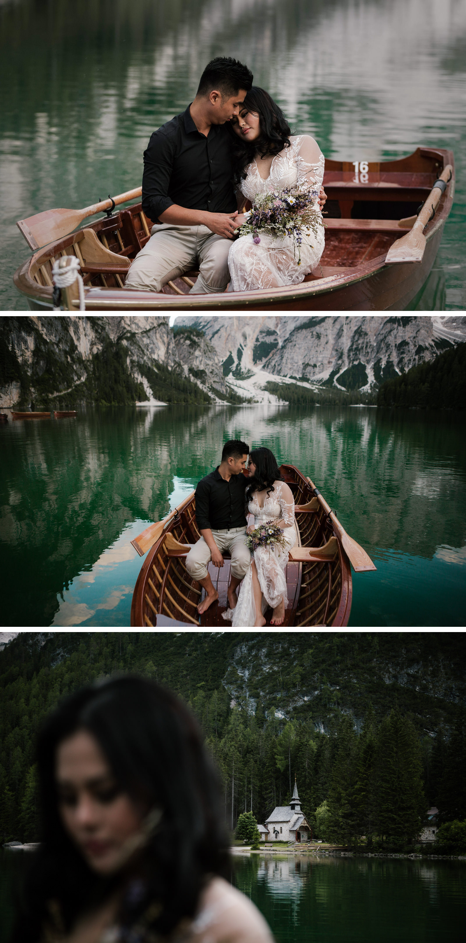 Lago di Braies Dolomites Wedding Shoot Fotomagoria 3.jpg