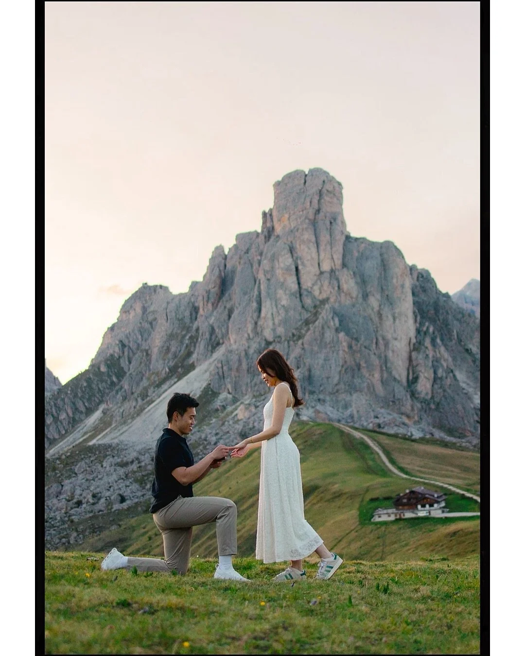 I&rsquo;m so glad Gavin trusted me and agreed to move our session one day earlier.

For months, we had been secretly planning this proposal in the Dolomites, completely behind his girlfriend&rsquo;s back. Then, just before the big day, the weather fo