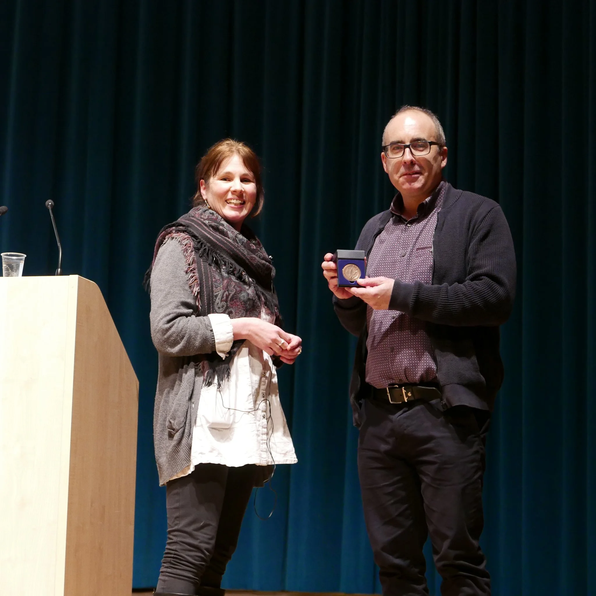 Steve is awarded the 2017 GSN medal