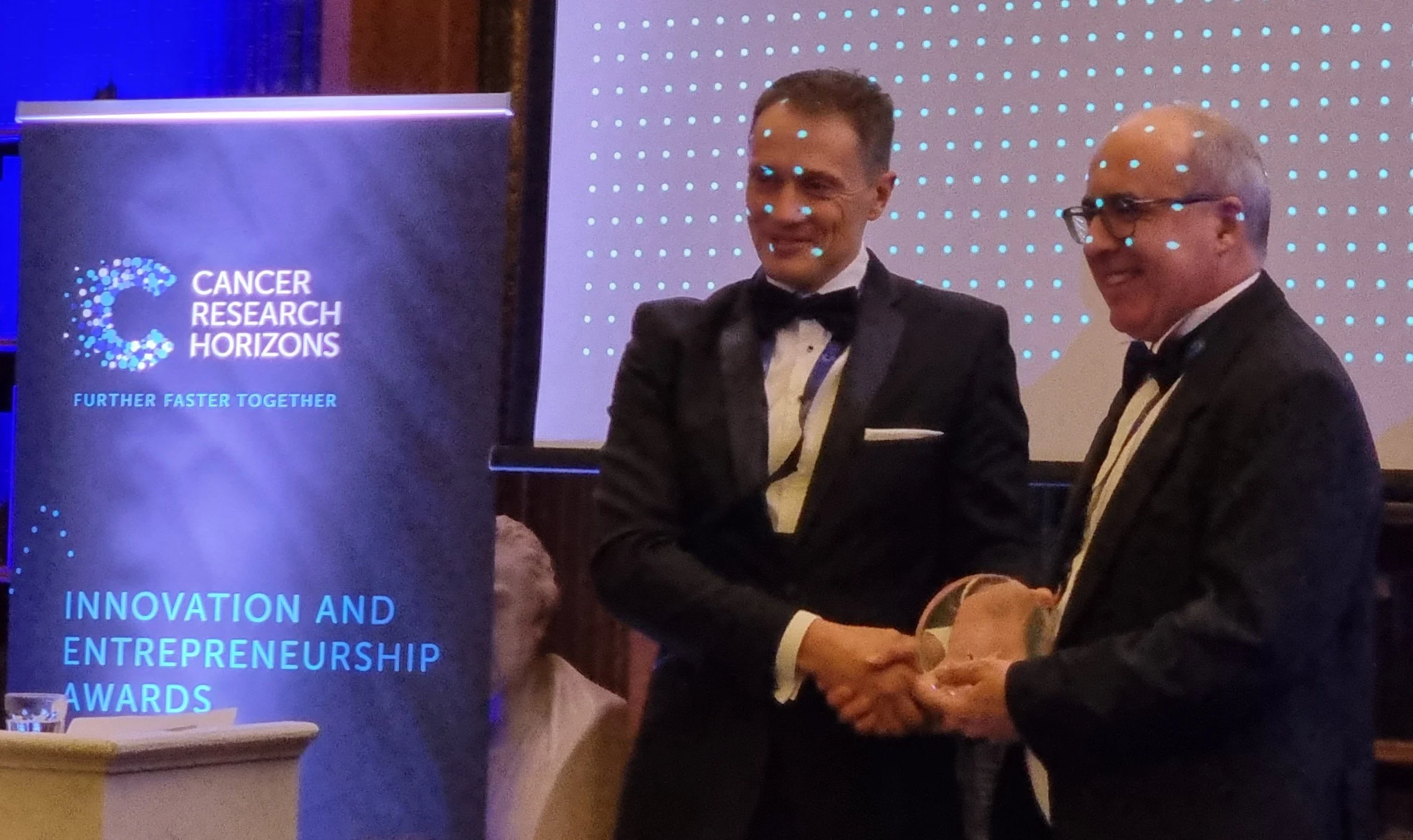 Steve awarded Cancer Research Horizon’s Entrepreneurship Recognition Award
